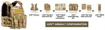 AVS™ Standard Plate Pouch Set