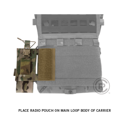 Crye Precision Airlite Configurable Radio Pouch