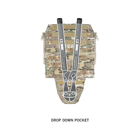 Crye Precision Pouch Zip-On Panel 2.0